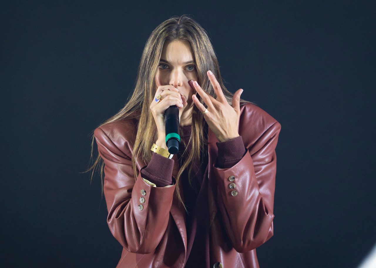 MONTREAL, QUEBEC - OCTOBER 01: Charlotte Cardin performs at the Osheaga Get Together festival at Parc Jean-Drapeau on October 01, 2021 in Montreal, Quebec. (Photo by Mark Horton/Getty Images)