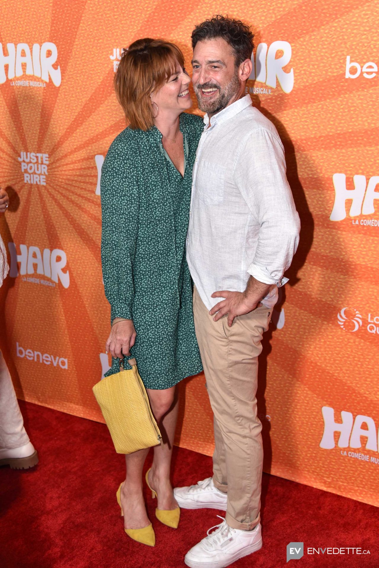 Rare apparition sur le tapis rouge pour Catherine ProulxLemay et son nouveau chum