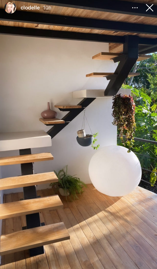 Clodelle et Alex Yelle partagent des photos de leur villa de rêve au Costa Rica
