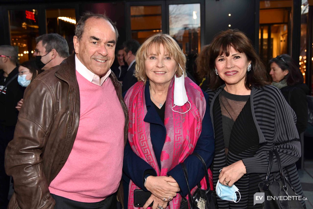 danièle Lorain, Mireille Deyglun et Jean-François Lépine