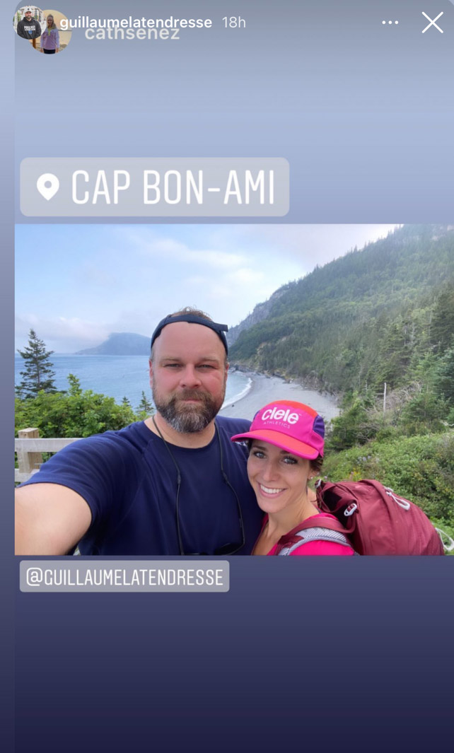 Guillaume Latendresse partage de magnifiques photos avec sa blonde en voyage en Gaspésie