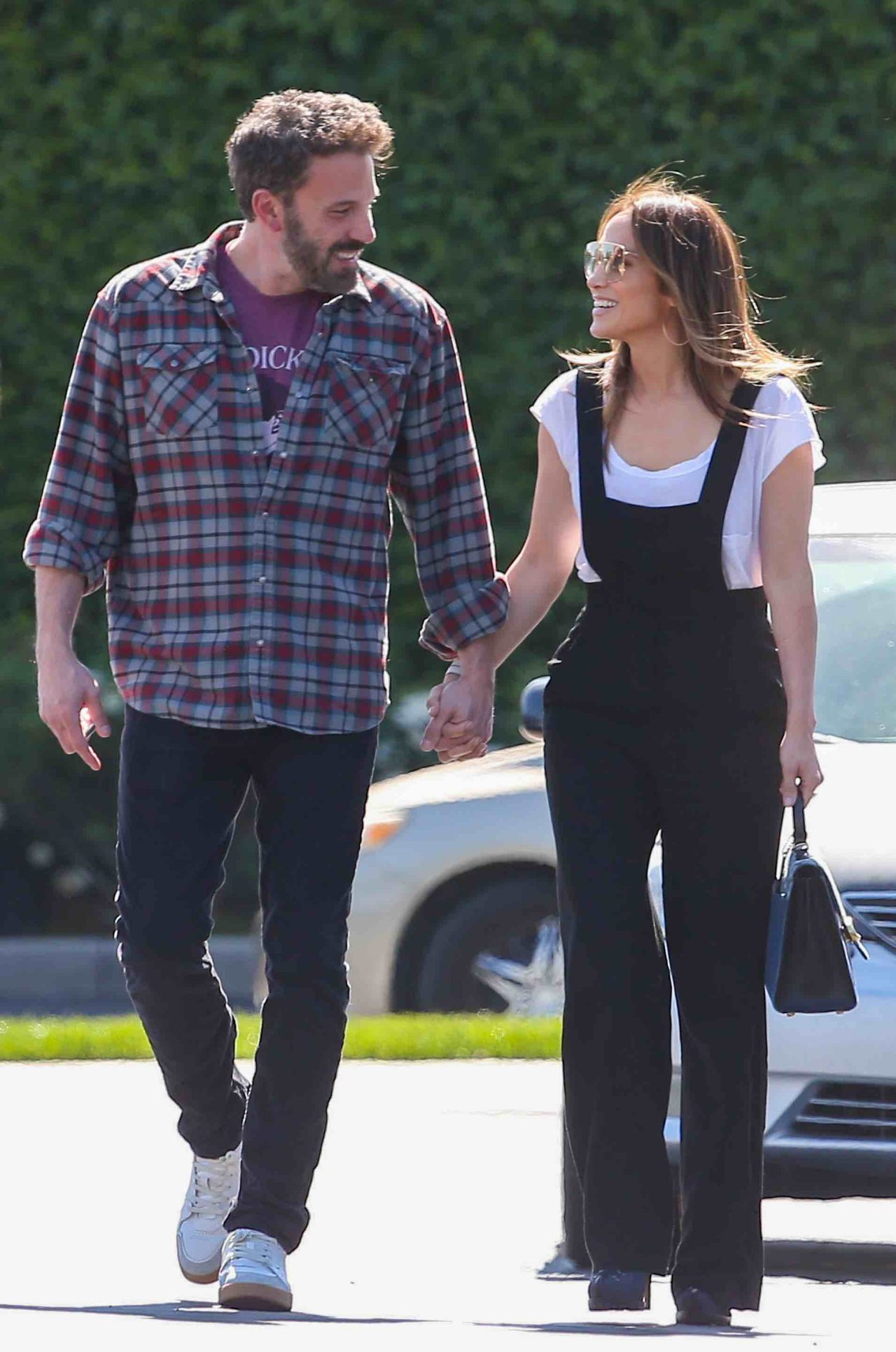 LOS ANGELES, CA - APRIL 13: Ben Affleck and Jennifer Lopez are seen on April 13, 2022 in Los Angeles, California.  (Photo by Bellocqimages/Bauer-Griffin/GC Images)