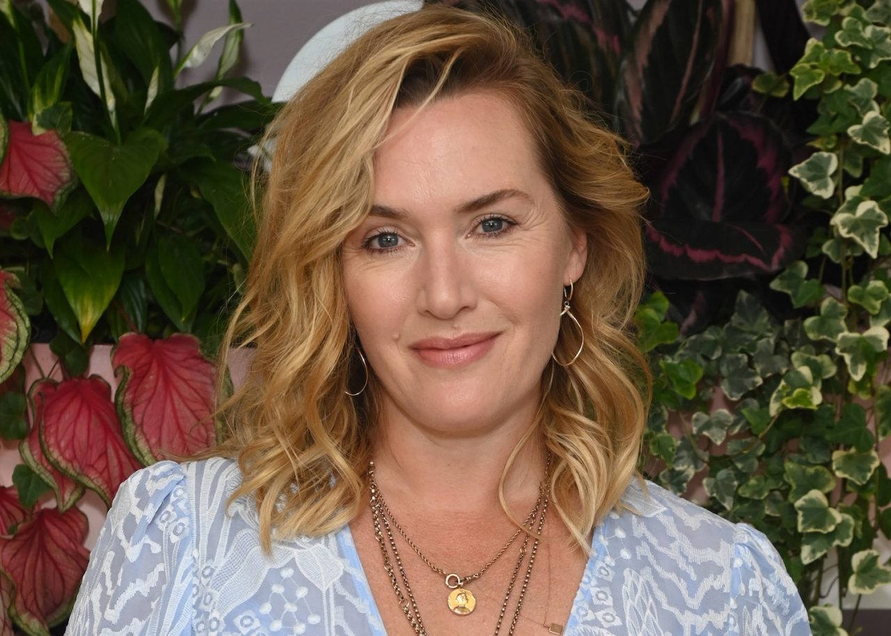 LONDON, ENGLAND - JULY 10:  Kate Winslet attends the evian VIP Suite At Wimbledon 2022, Certified As Carbon Neutral By The Carbon Trust at The Championships at Wimbledon on July 10, 2022 in London, England. (Photo by David M. Benett/Dave Benett/Getty Images for evian)
