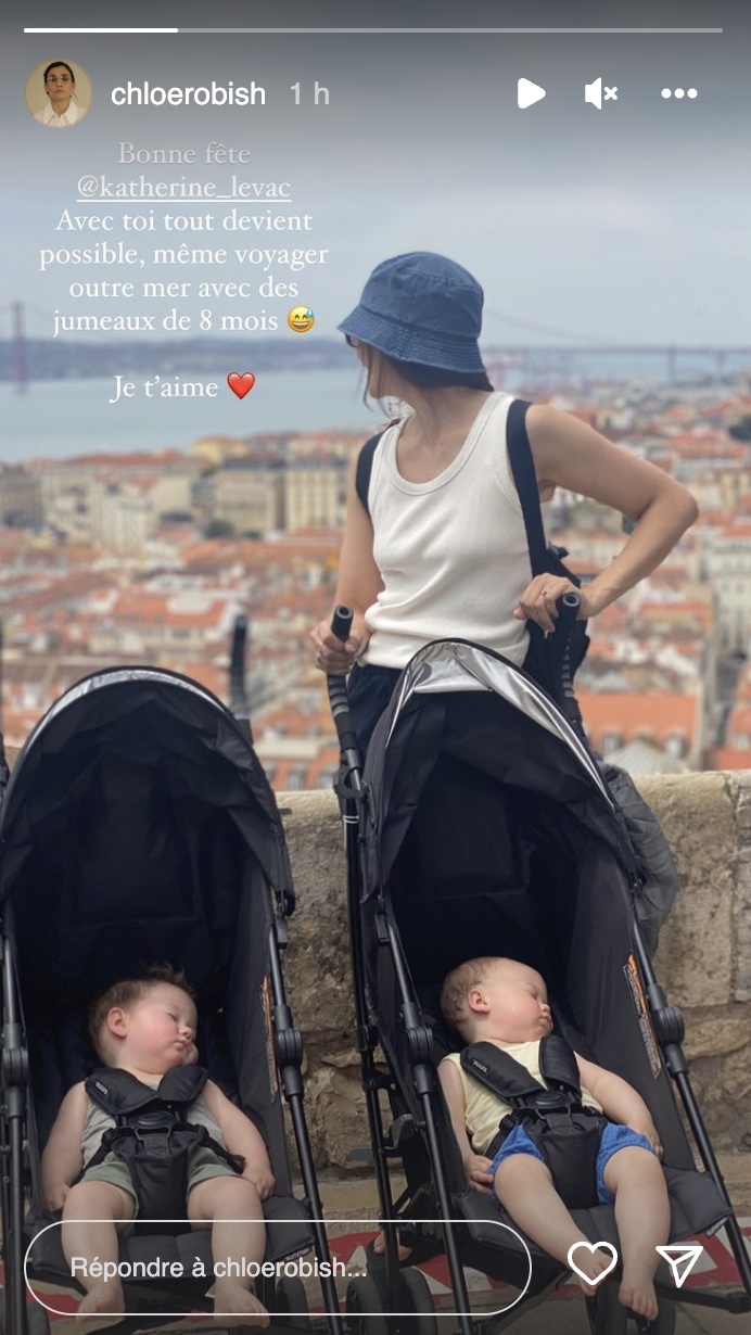 Katherine Levac: une superbe photo avec ses bébés pour son anniversaire