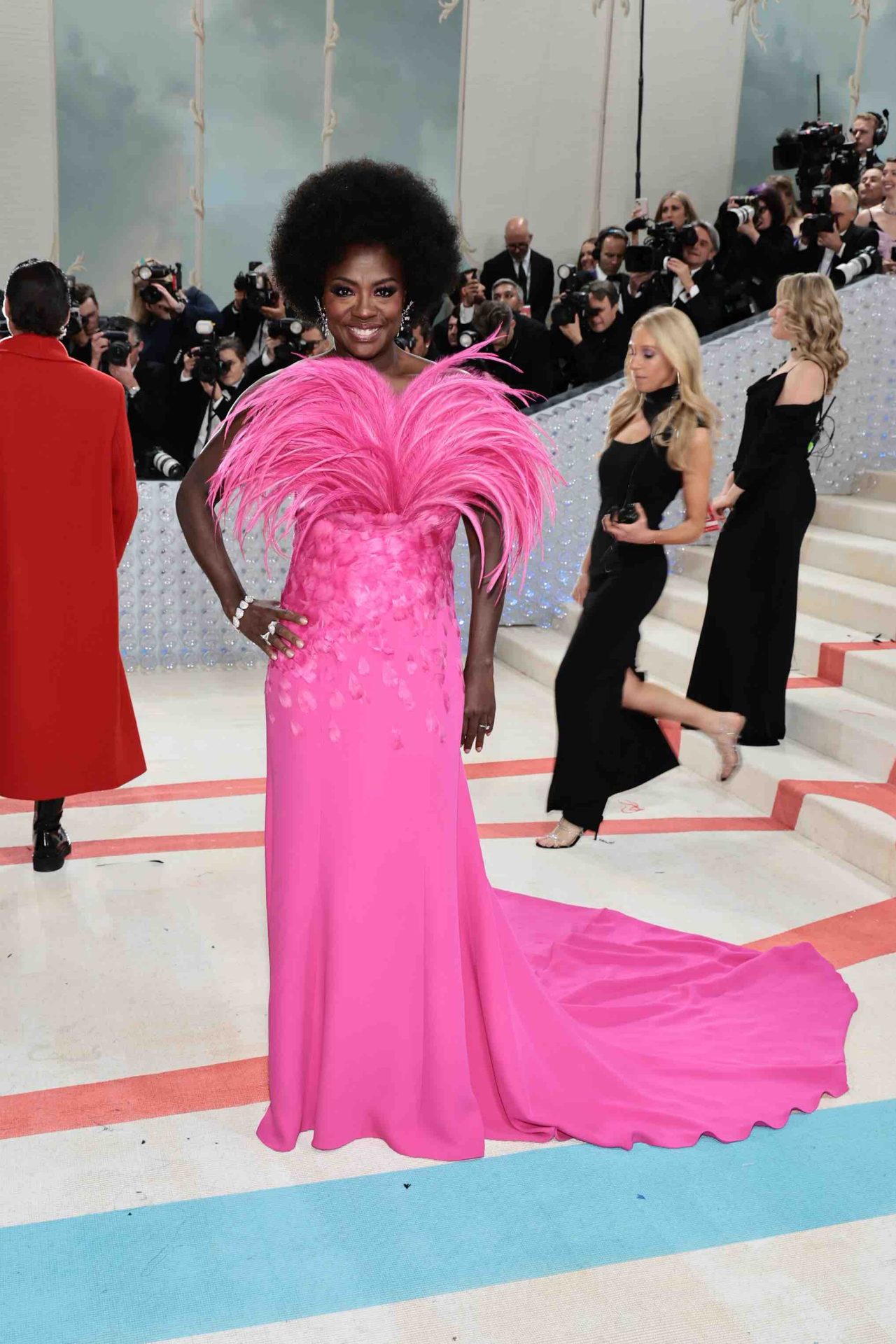NEW YORK, NEW YORK - MAY 01: Viola Davis attends The 2023 Met Gala Celebrating "Karl Lagerfeld: A Line Of Beauty" at The Metropolitan Museum of Art on May 01, 2023 in New York City. (Photo by Jamie McCarthy/Getty Images)
