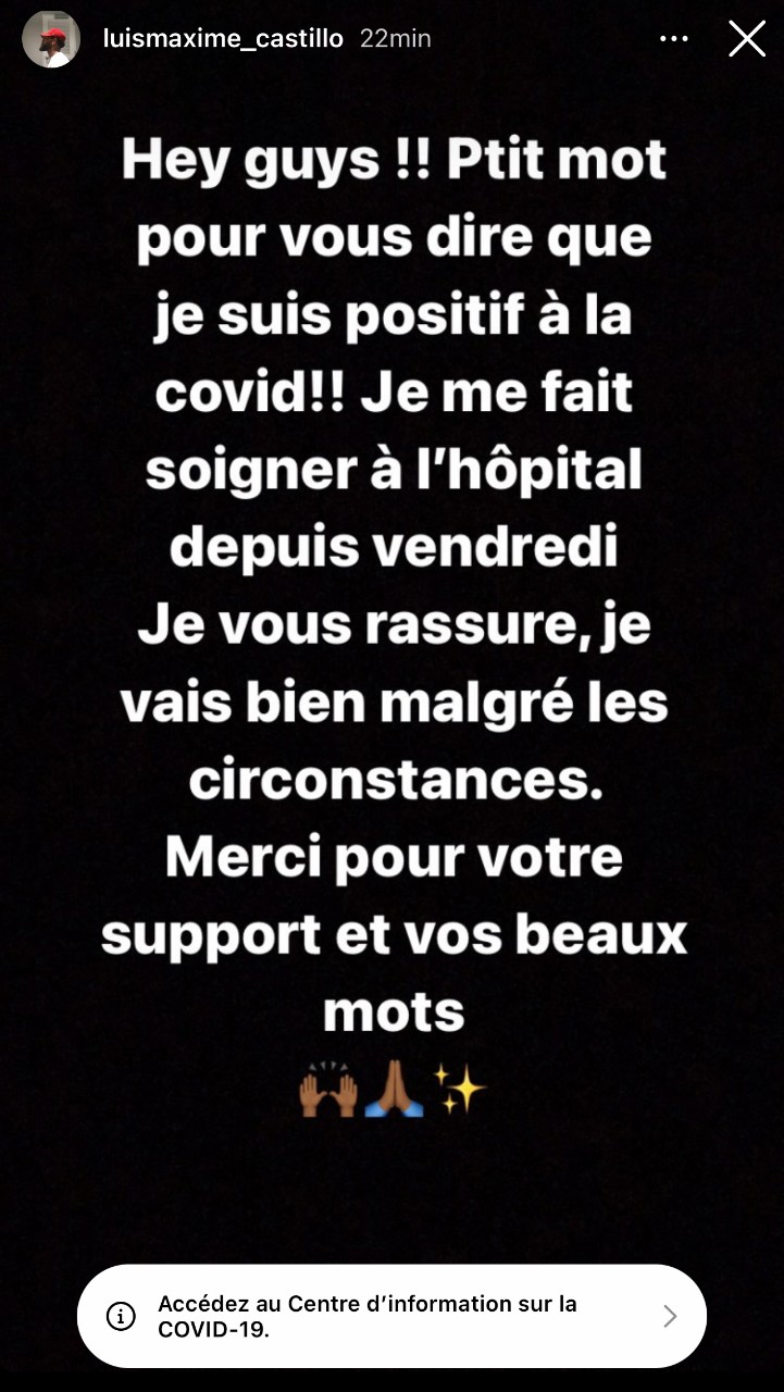 Instagram Luis Maxime
