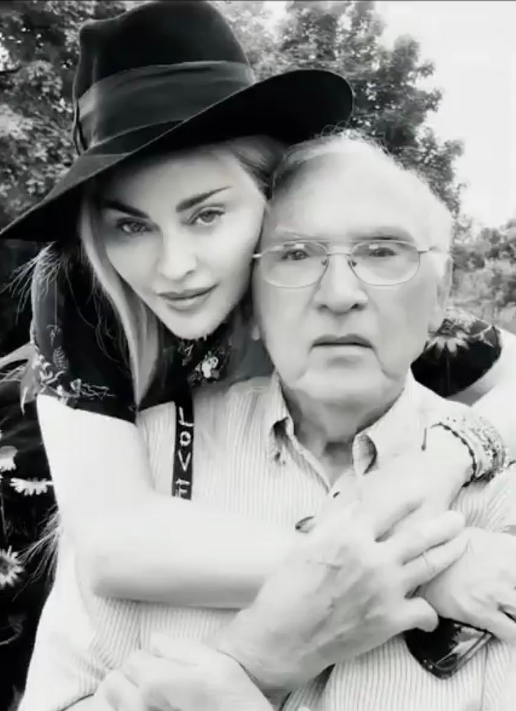 Madonna et son père