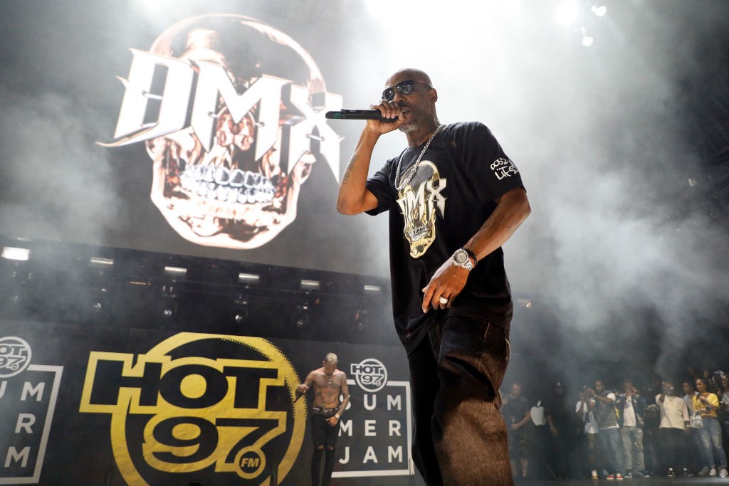 EAST RUTHERFORD, NJ - JUNE 11:  DMX performs during the 2017 Hot 97 Summer Jam at MetLife Stadium on June 11, 2017 in East Rutherford, New Jersey.  (Photo by Taylor Hill/WireImage)