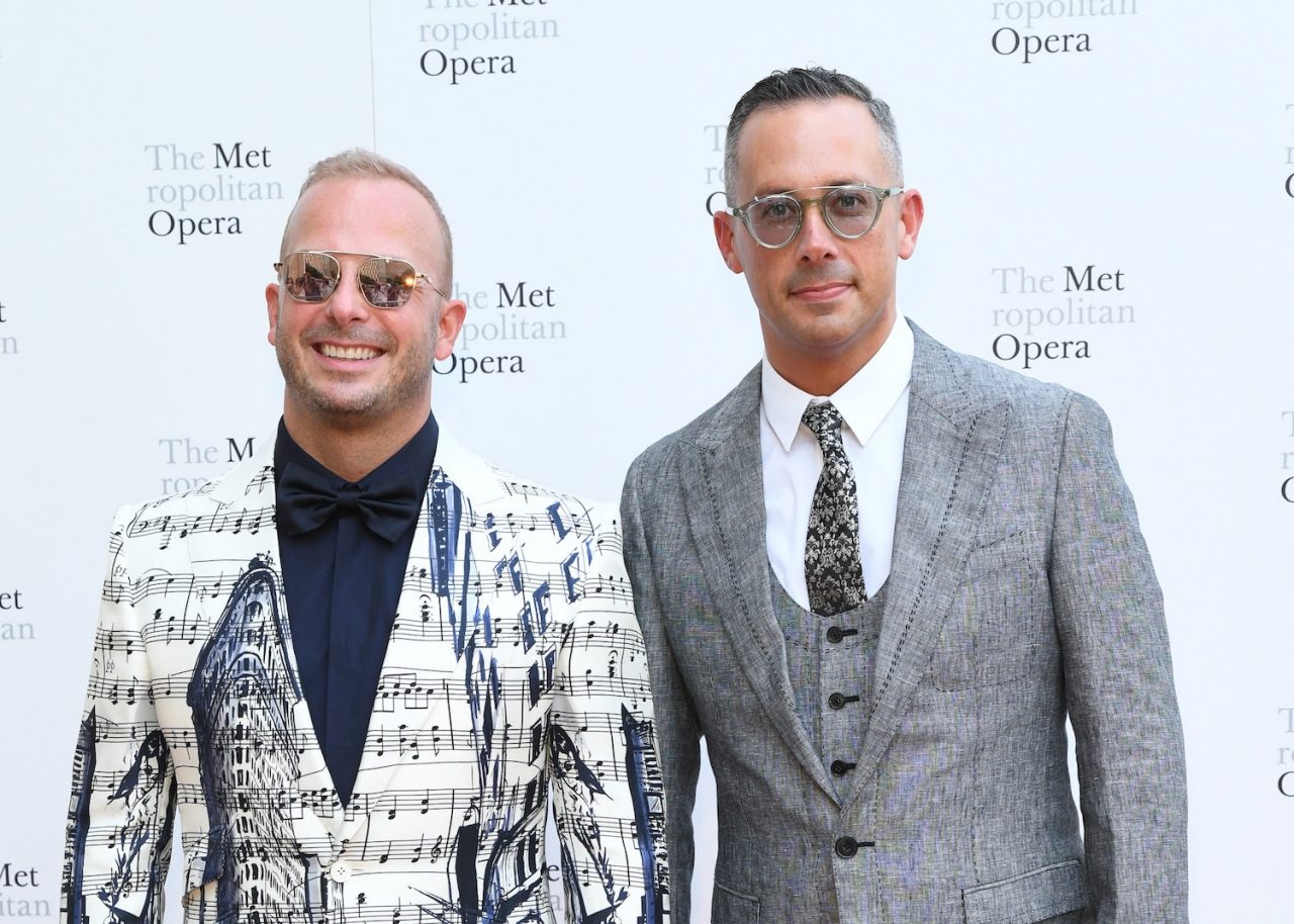 NEW YORK, NEW YORK - SEPTEMBER 23: Yannick Nezet Seguin and Pierre Tourville attend Metropolitan Opera Opening Night Gala, Premiere Of "Porgy and Bess" on September 23, 2019 in New York City. (Photo by Jared Siskin/Patrick McMullan via Getty Images)