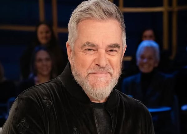 Un tendre cliché de Sylvain Cossette et sa complice Andrée Watters