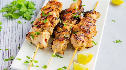Brochettes de poulet BBQ à la libanaise