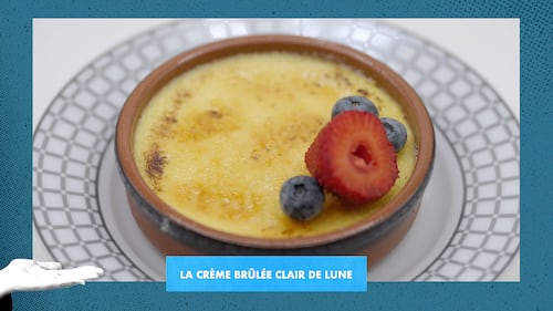 La crème brûlée clair de lune