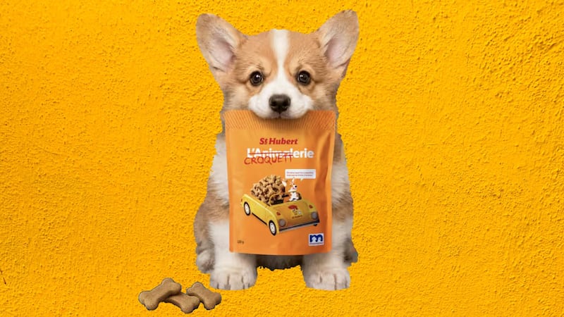 St-Hubert et Mondou lancent la Croquetterie, des gâteries pour chien!