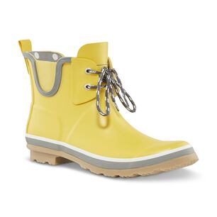 Bottes De Pluie Femme Imperméables Caoutchouc - Bottines Chic Antidérapantes Confortables Pour Extérieur Et Ville