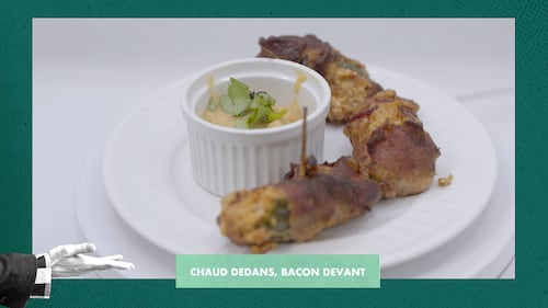 Chaud dedans, bacon devant
