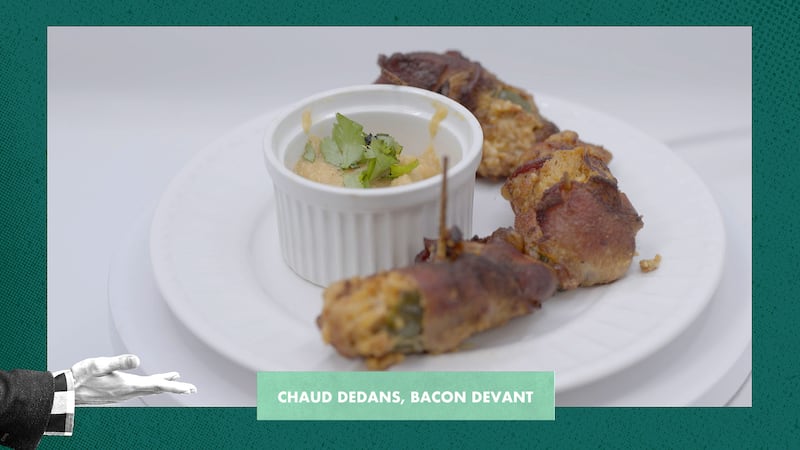Chaud dedans, bacon devant