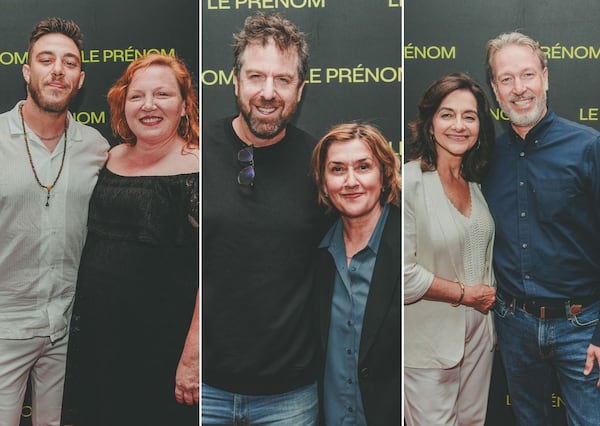 Voyez toutes les vedettes sur le tapis rouge de la première de la pièce Le Prénom