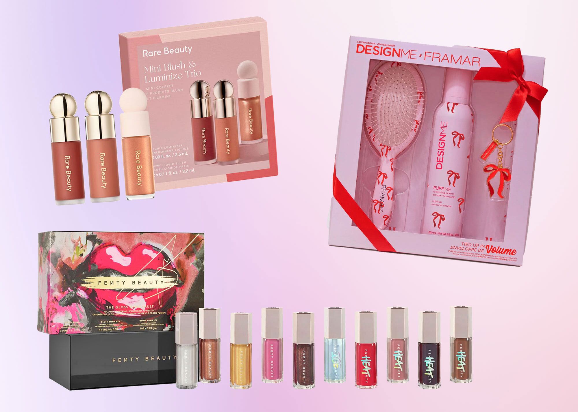 Coffret BY BEAUTY BAY De 3 Rouges à Lèvres Ultra-onctueux - Assortiment De Teintes, Neuf