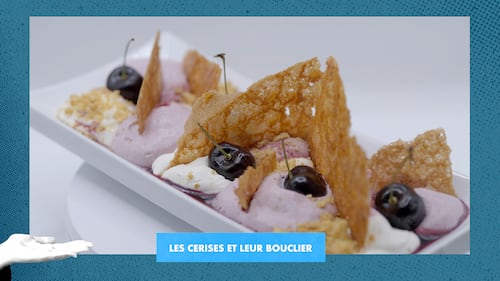 Les cerises et leur bouclier