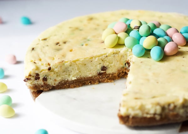 Gâteau au fromage aux Mini Eggs