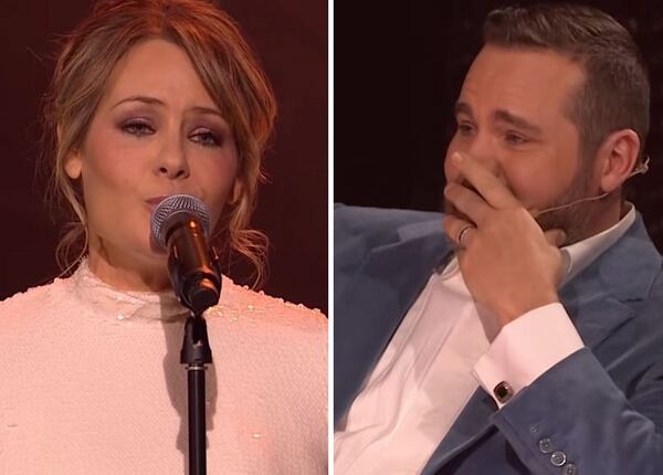 Catherine-Anne Toupin émeut aux larmes Antoine Bertrand à En direct de l’univers
