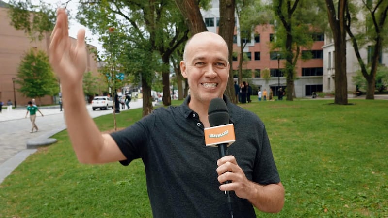 Guy Nantel réagit après le retour de son vox pop sur la politique