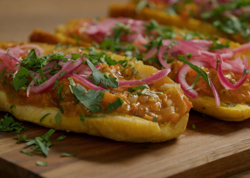 Bananes plantains farcies par Le Fit Cook