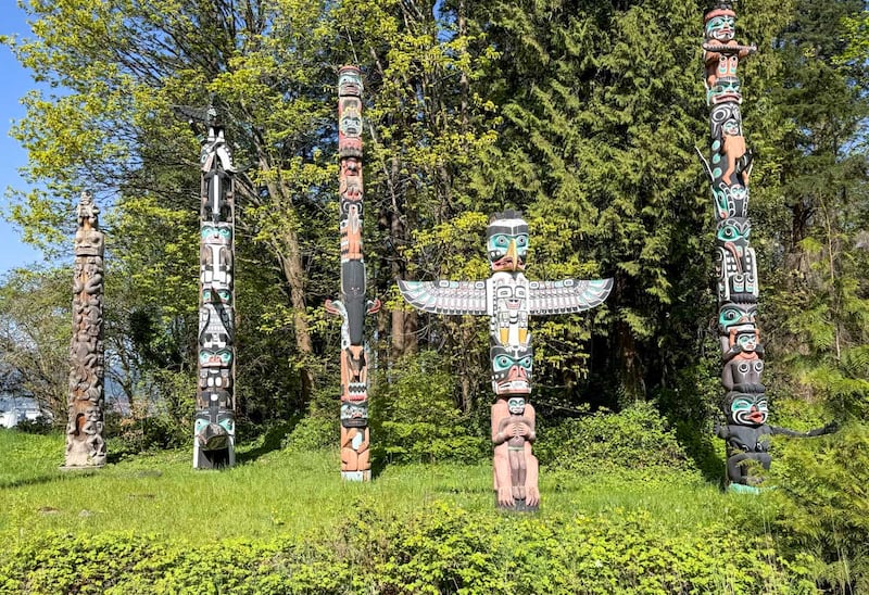 Totems au Stanley Park