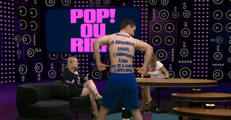 Marie-Josée Gauvin et Anne-Marie Withenshaw ont fait tout un saut sur le plateau de POP! OU RIEN