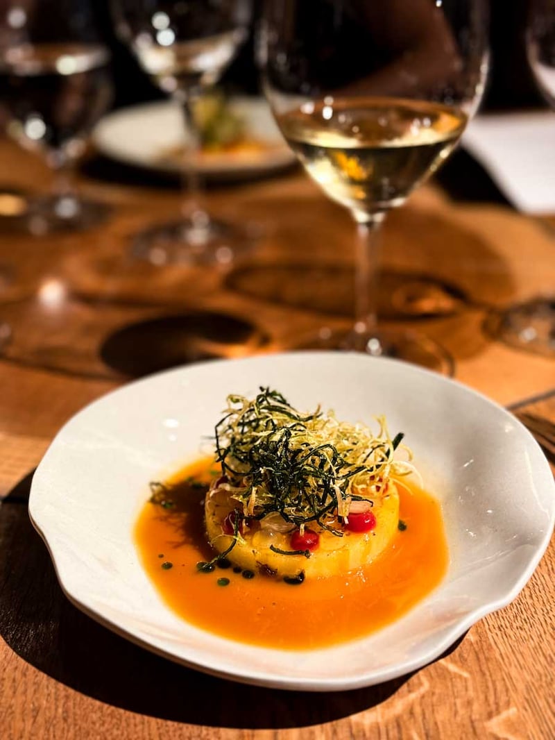 Un des plats servis au restaurant La Degustation Bohème Bourgeoise