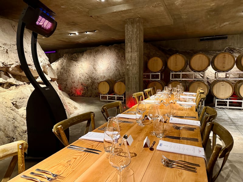 Salle dégustation vignoble 50th parallel Kelowna