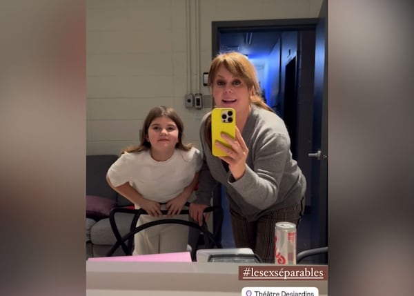 Patricia Paquin et Mathieu Gratton étaient très bien accompagnés en coulisse des Exséparables