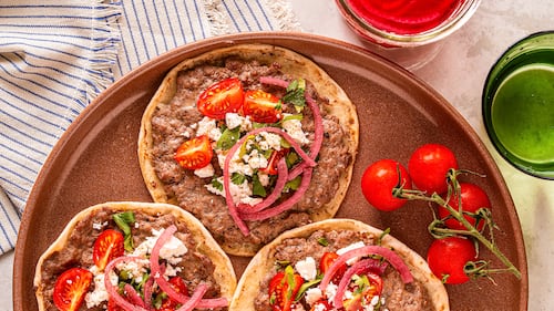 Smash taco de bœuf à la grecque