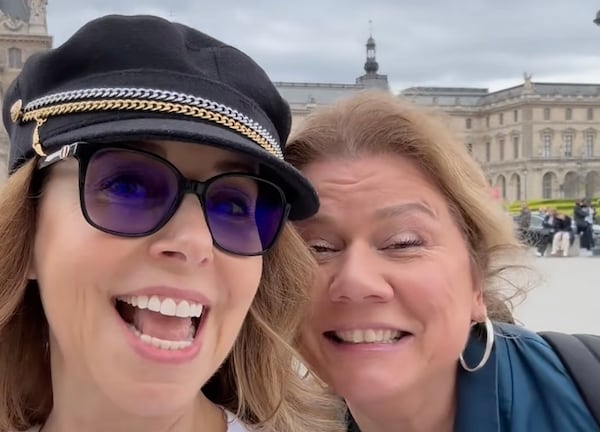 Marina Orsini se la coule douce à Paris