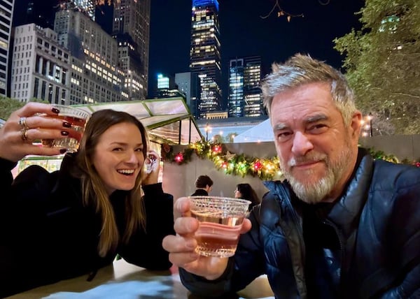 Sylvain Cossette et Andrée Watters s'éclatent à New-York