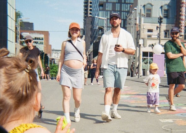 Félix-Antoine Tremblay et Sarah-Jeanne Labrosse: adorable moment entre leurs bébés