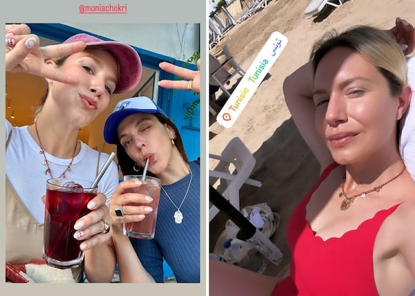 Magalie Lépine-Blondeau et Monia Chokri irradient sur les plages de Tunisie