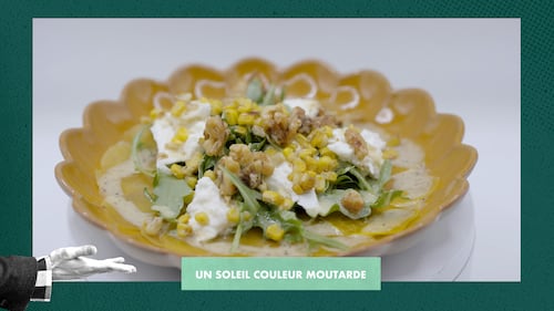 Un soleil couleur moutarde