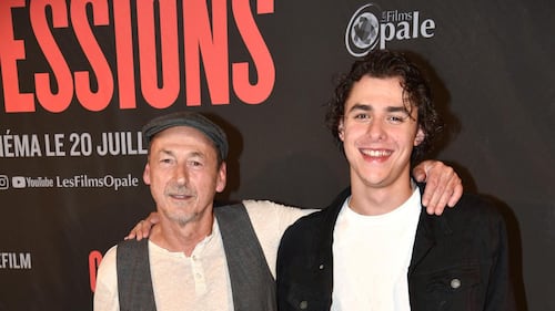 Voyez les premières images du film de Luc Picard avec son fils Henri