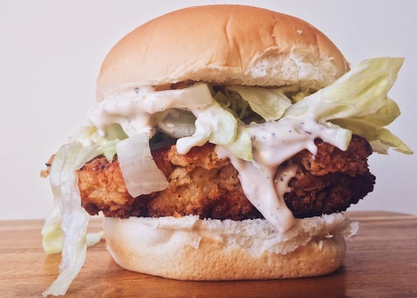 Burger style « Junior au poulet »