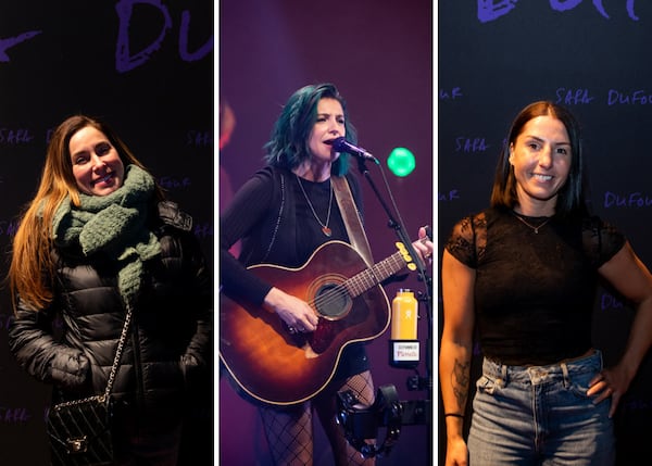 Voyez toutes les photos de la première médiatique de Sara Dufour