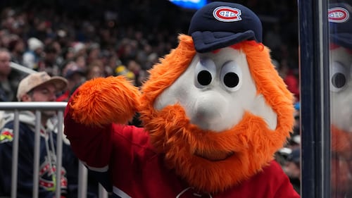 Youppi!, la mascotte des Canadiens de Montréal, est en lice pour un prestigieux prix