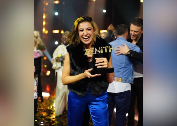 Sara Dufour s’adresse à ses fans après sa victoire à Zénith