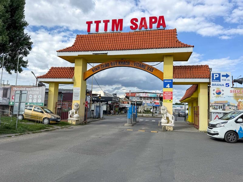 Entrée de SAPA marché vietnamien