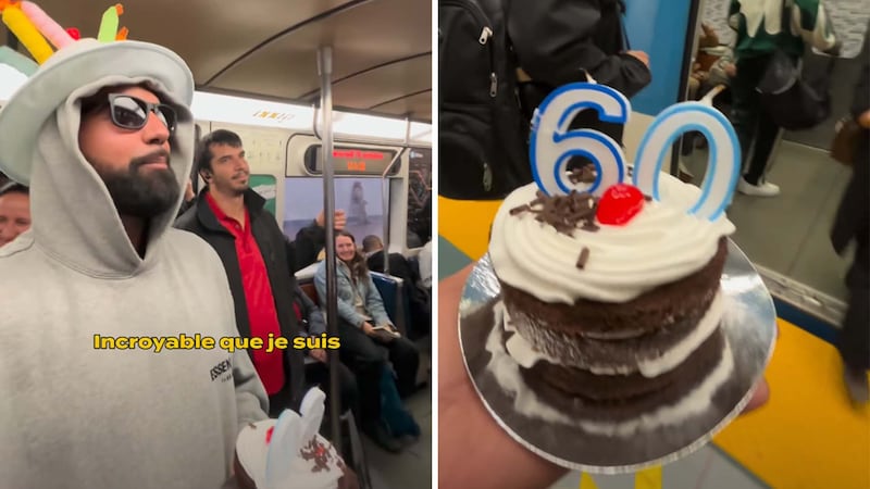 Ce Montréalais achète un gâteau au métro pour son 60e