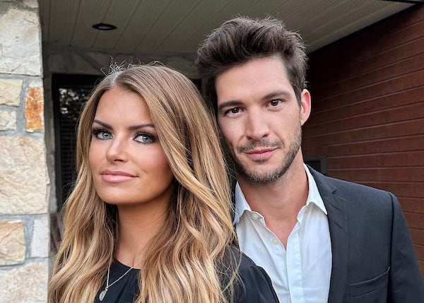 Kim Lévesque-Lizotte et Éric Bruneau étaient plus stylés que jamais pour une grande première