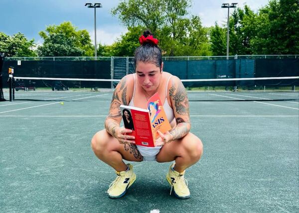 Mariana Mazza était très bien accompagnée sur le terrain de tennis