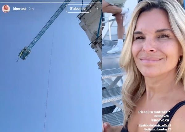 Kim Rusk va tenter un saut extrême en très bonne compagnie