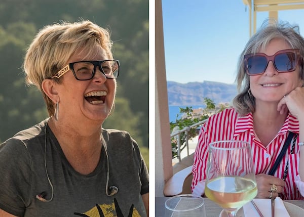 Nathalie Simard, Guylaine Tremblay et Jeanick Fournier s'éclatent en Grèce