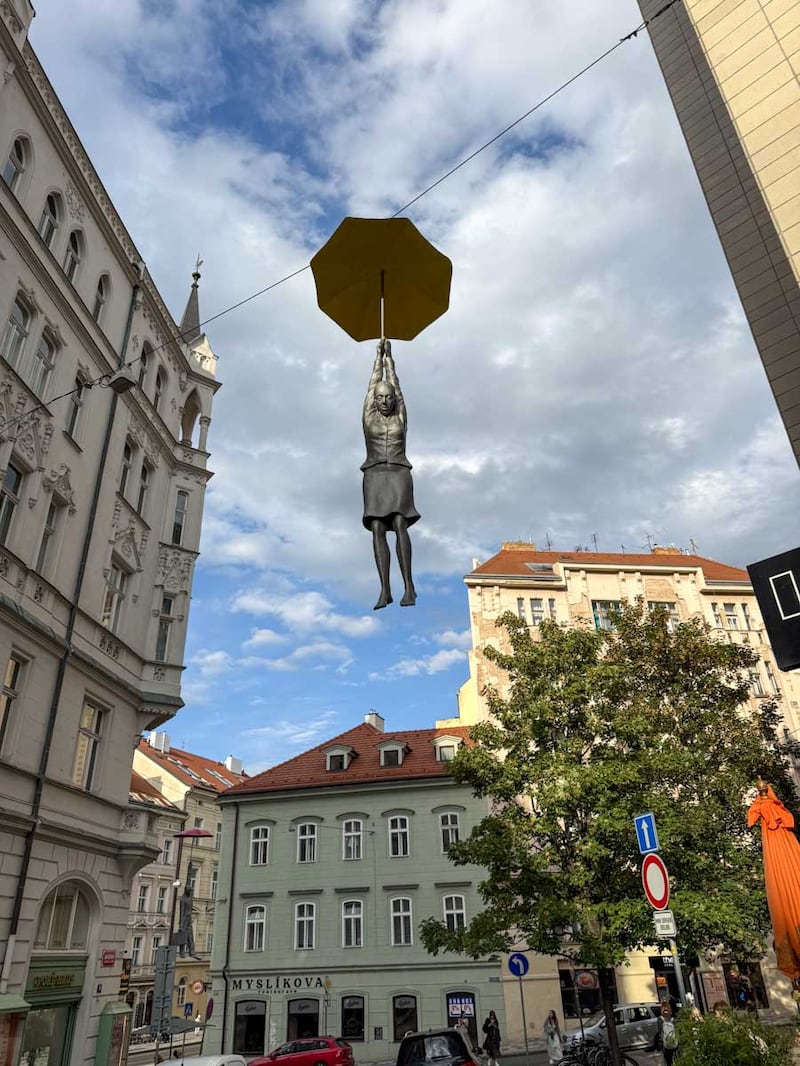 Statue dans les rues de Prague